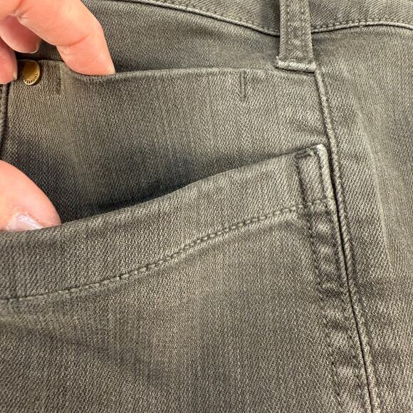 Liverpool Cargo Jeans Women's 8/29 Olive Green The Ankle Cargo Skinny Preppy - Picture 6 of 16